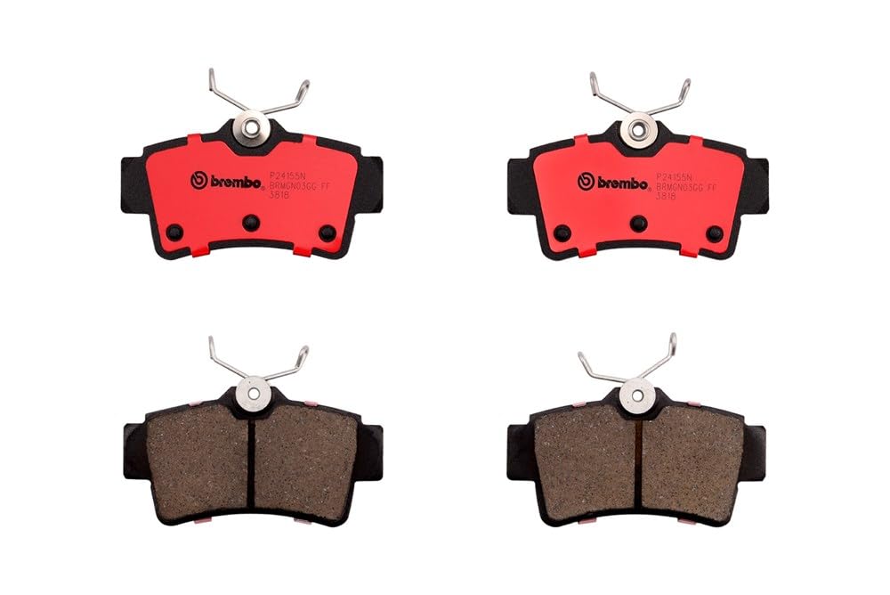 BREMBO P24155N Brembo P24155N Premium Ceramic Rear Disc Brake Pad Set FORD OE# 1U2Z2V200JA