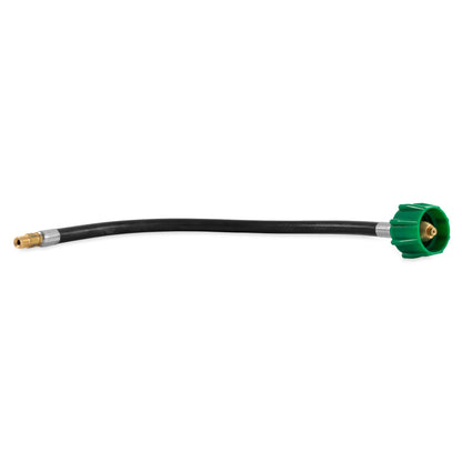 CAMCO 59065 Camco RV 15-Inch Pigtail Propane Hose Connector – Fittings Include an ACME Nut by 1/4" Inverted Male Flare - Features Thermal Protection & Excess Flow Protection - Rated for 200,000 BTUs/Hour (59065)