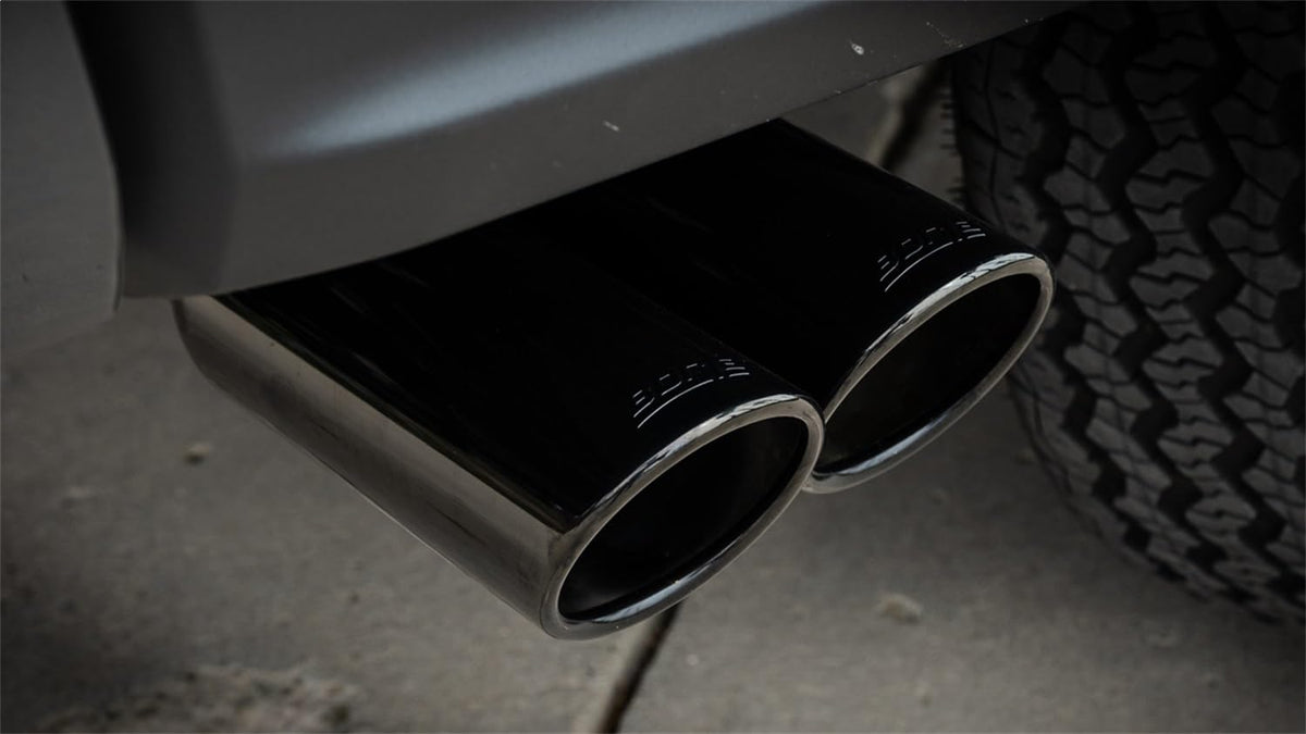 BORLA 140971BC Borla 24-25 Ford Ranger XLT Side Exit S-type Exhaust w/ Black Chrome Tips