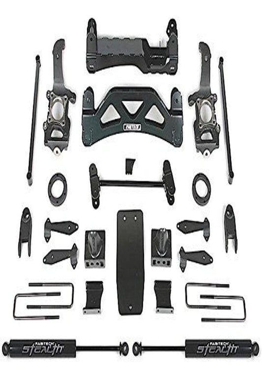 FABTECH FTS22016BK Fabtech FTS22016BK 6" Basic Suspension System Component Box 1