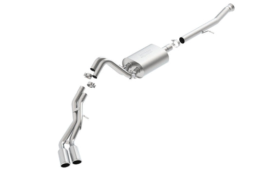BORLA 140653 BORLA 140653 Cat-Back Performance Exhaust System for 2015-2020 Cadillac Escalade ESV/GMC Yukon Denali XL 6.2L V8 Automatic Transmission 2, 4 Wheel Drive 4 Door.