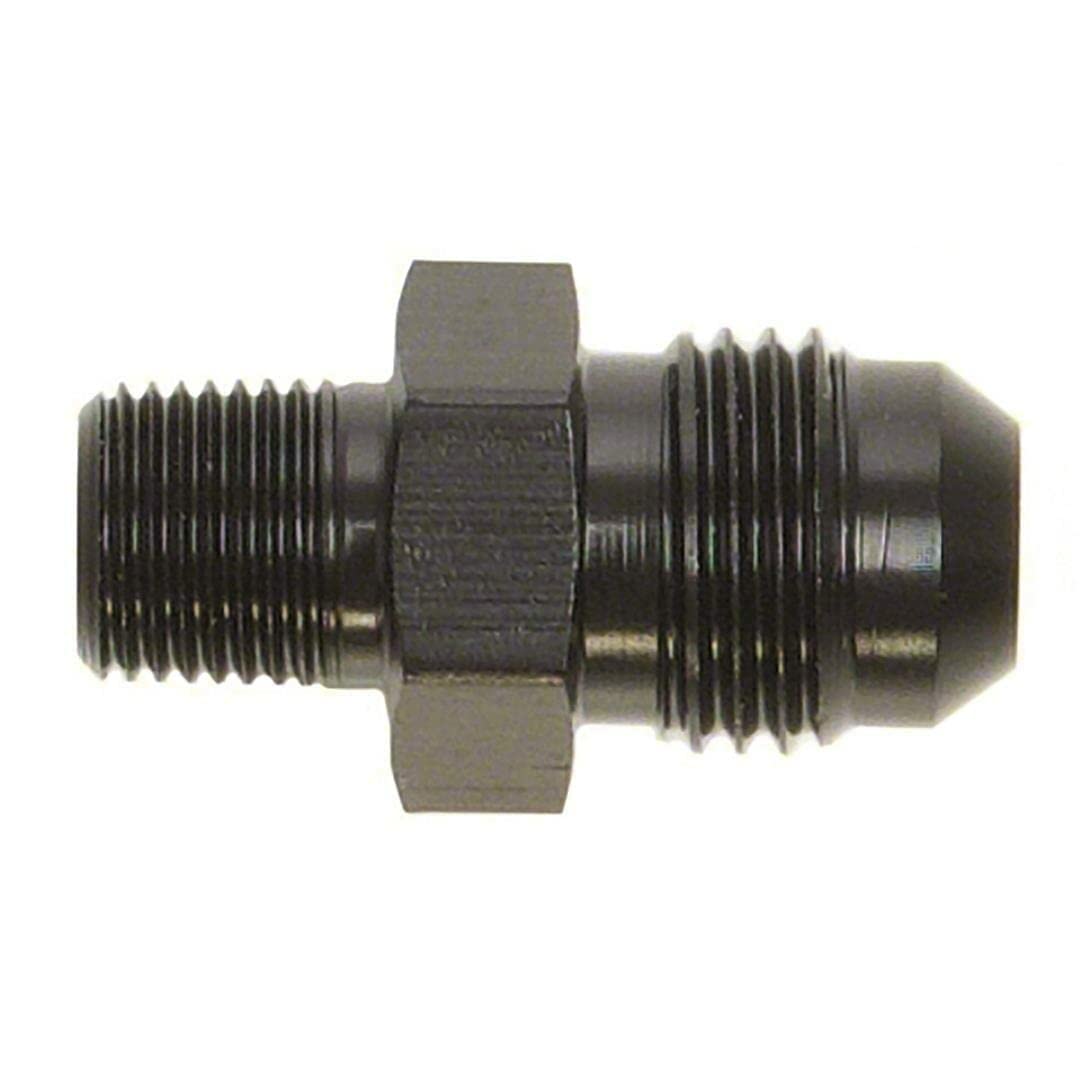 SPEEDFX 560496BK Speedfx 560496BK -4AN X1/4NPTF BLK ST FL TO PIPE ADP