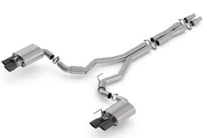 BORLA 140742BC BORLA 140742BC Cat-Back Exhaust System for 2018-2023 Ford Mustang GT (Incl. Bullitt Models) 5.0L V8 Automatic/Manual Trans. With Active Valve Performance Exhaust. NOT Recommended For Convertible.