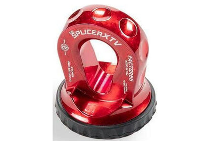 FACTOR 55 00355-01 Factor 55 XTV Splicer Synthetic Rope Shackle Mouting Thimble, Fits Pin/Bow End of 1/2 and 5/8" Shackles - Red