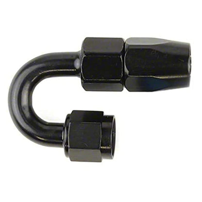 SPEEDFX 511080BK Black Full Swivel Hose End Fitting, -10AN, 180° (511080BK) by SpeedFX