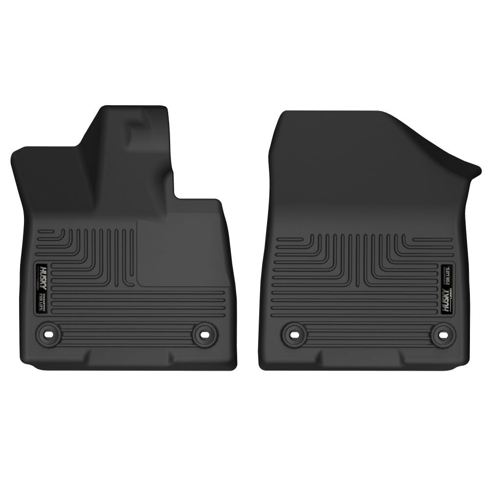 Husky Liners 51861 Husky Liners X-act Contour Floor Mats – Fits 2021-2026 Toyota Sienna – Front Row, 2-pc Black - 51861
