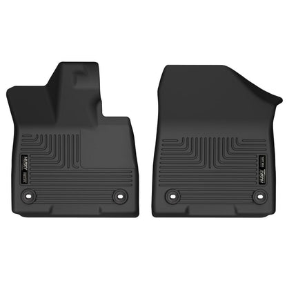 Husky Liners 51861 Husky Liners X-act Contour Floor Mats – Fits 2021-2026 Toyota Sienna – Front Row, 2-pc Black - 51861