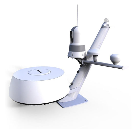 SCANSTRUT PTM-R1-1 Scanstrut PTM-R1-1 Tapered Radar Mast for Lights, Cameras, GPS/VHF Antenna, and Raymarine, Garmin, Navico BR24/3G/4G Radomes