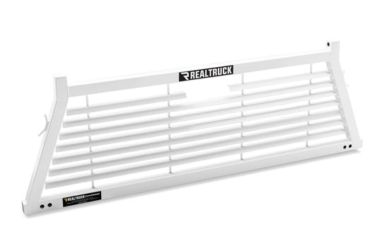 BACKRACK 12800W RealTruck BACKRACK Safety Rack Frame Only, White | 12800W | Fits 2017-2020 Ford F-250/F-350/F-450 Super Duty; 2002-2025 Dodge RAM 1500/2500/3500; 2017-2020 Ford F-250/F-350/F-450 & Others