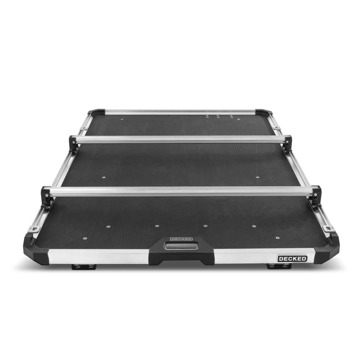 CARGOGLIDE C0056-2BAR41-ALM Double Cross Bar Kit for 41" CargoGlide | Includes 2 Cross Bars and 2 Footer Kits | for Midsize Truck Only