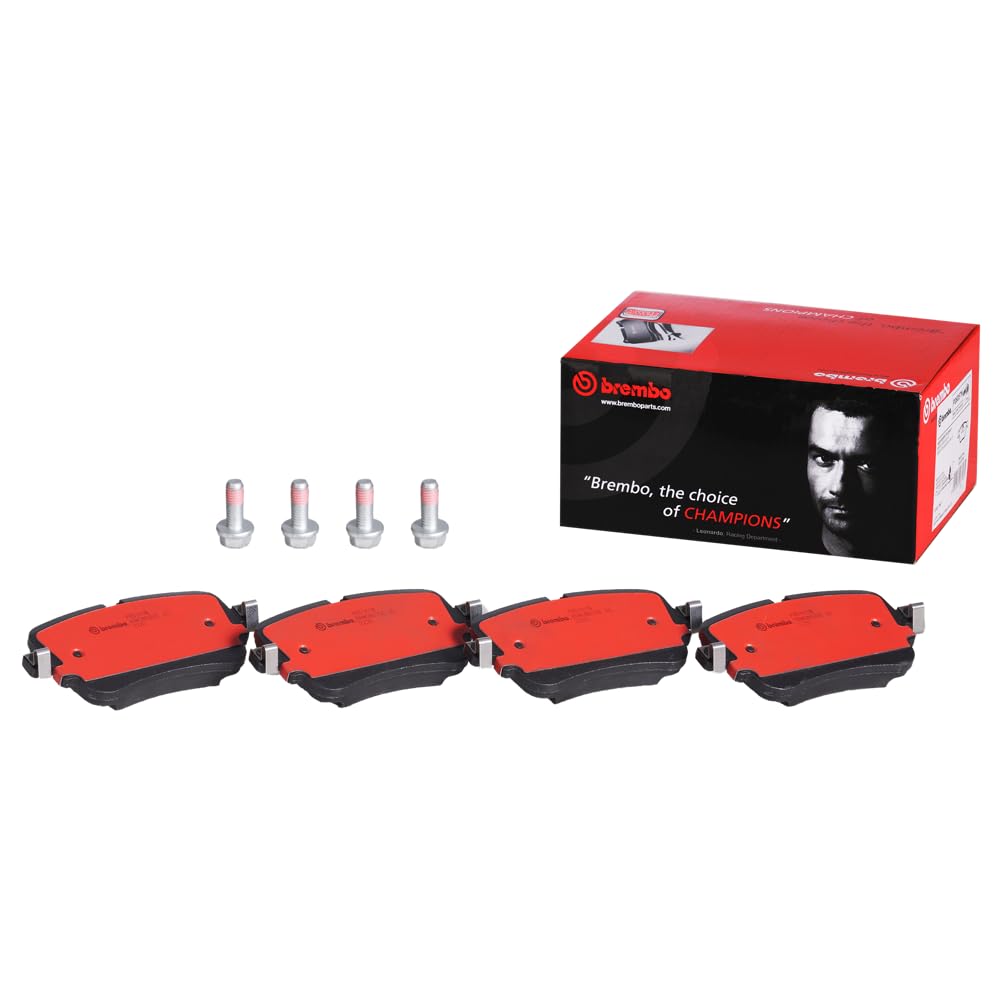 BREMBO P85161N Brembo P85161N Premium Ceramic Rear Disc Brake Pad Set AUDI OE# 4M0698451P