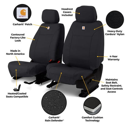 Covercraft GTF4347ABCOGY Carhartt Super Dux PrecisionFit Custom Seat