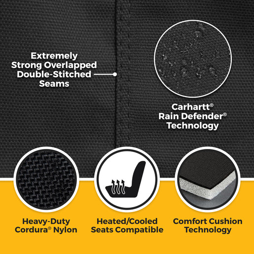 Covercraft GTC4408ABCOBK Carhartt Super Dux PrecisionFit Custom Seat