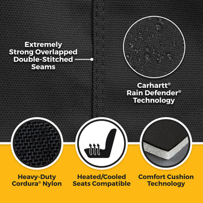 Covercraft GTC4408ABCOBK Carhartt Super Dux PrecisionFit Custom Seat