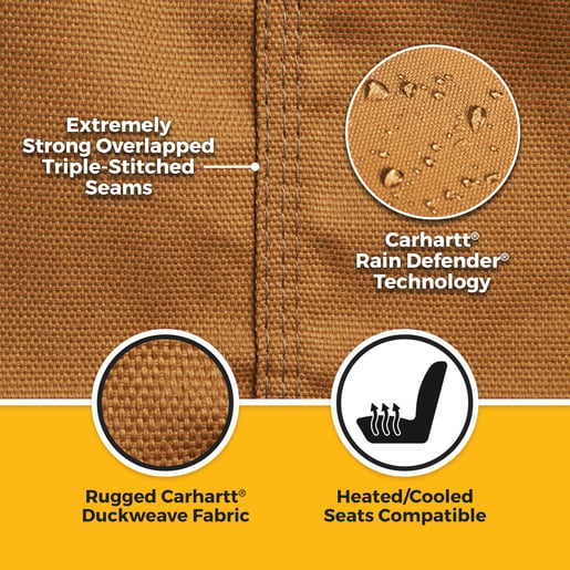 Covercraft SSC7596CABN Carhartt SeatSaver Custom Seat Covers
