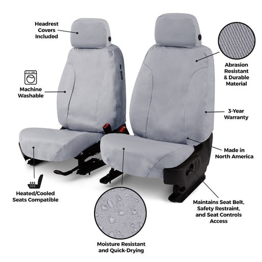 Covercraft SS2620PCCH Polycotton SeatSaver Custom Seat Covers