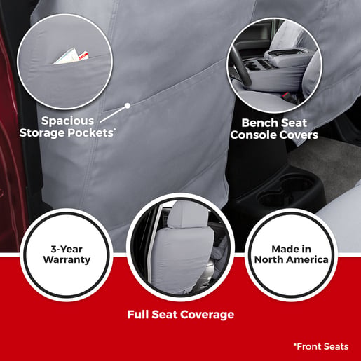 Covercraft SS8518PCTP Polycotton SeatSaver Custom Seat Covers