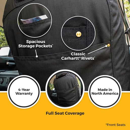 Covercraft SSC3498COBK Carhartt Super Dux SeatSaver Custom Seat Covers