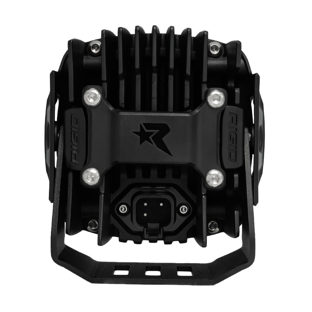 Rigid Industries 168240 Rigid Industries Phoenix Spot LED Light Pod - Amber Backlight, 5 Color Modes, 3 Power Modes, Universal Fit