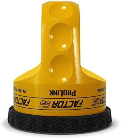 FACTOR 55 00015-03 Factor55 00015-03 Prolink Original shackle mount replaces winch hook with stronger shackle D ring mount Max load rt.16,000 lb compatible with steel or synthetic ropes for off road adventures - Yellow