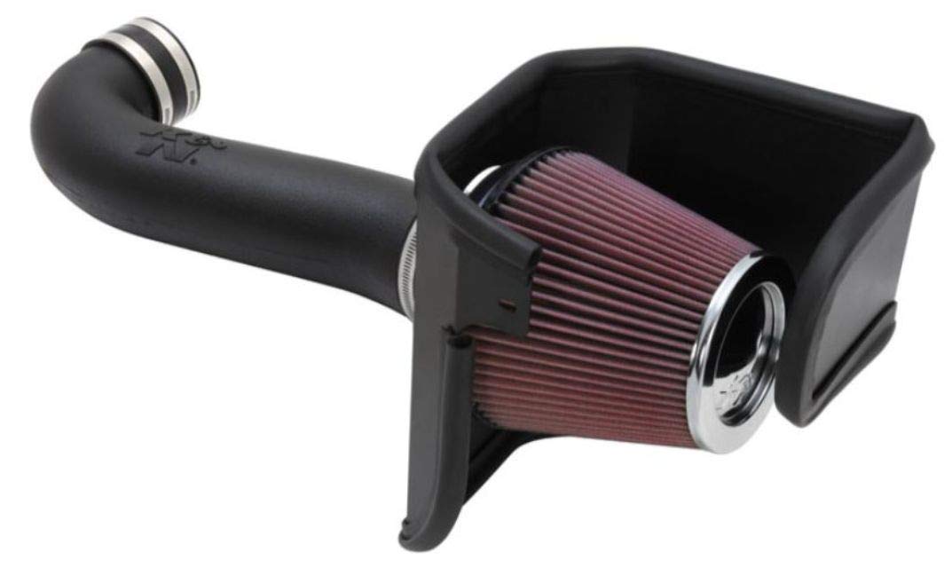 K&N FILTER 57-1542 K&N Cold Air Intake System: High-Flow Air Filter, Increase Performance & Acceleration: Compatible with 2005-2019 Crysler/Dodge: 300C, Challenger, Charger, Magnum, 57-1542