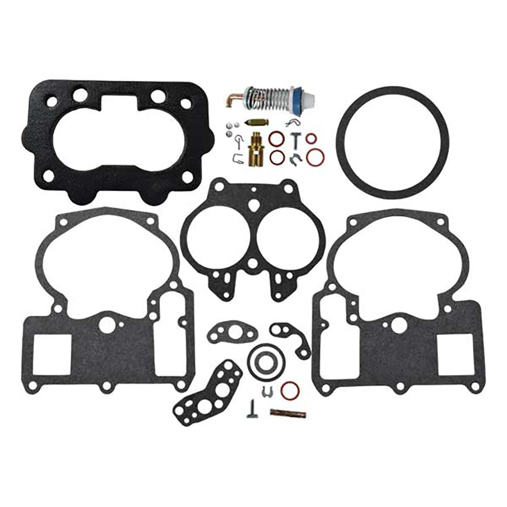 EMP 1300-03683 EMP 1300-03683 Carburetor Repair Kit for OMC 2.3-3.0L 4-Cyl, 85-130 HP, 3.8-4.3L V6, 160-170 HP, 5.0-7.4L V8, 185-385 HP GM Engines