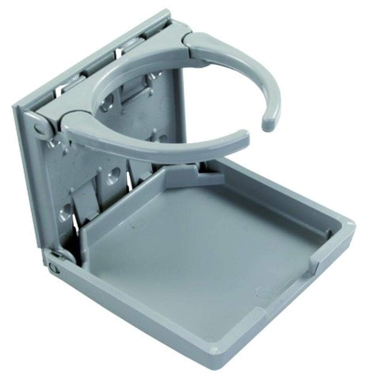 JR PRODUCTS 45622 JR Products 45622 Gray Adjustable Cup Holder