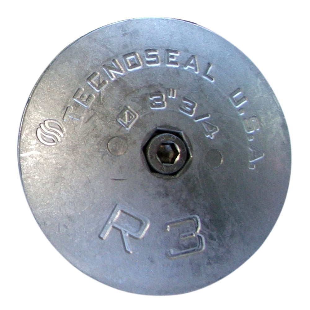 Tecnoseal R3AL Tecnoseal R3AL Rudder Anode - Aluminum - 3-3/4" Diameter