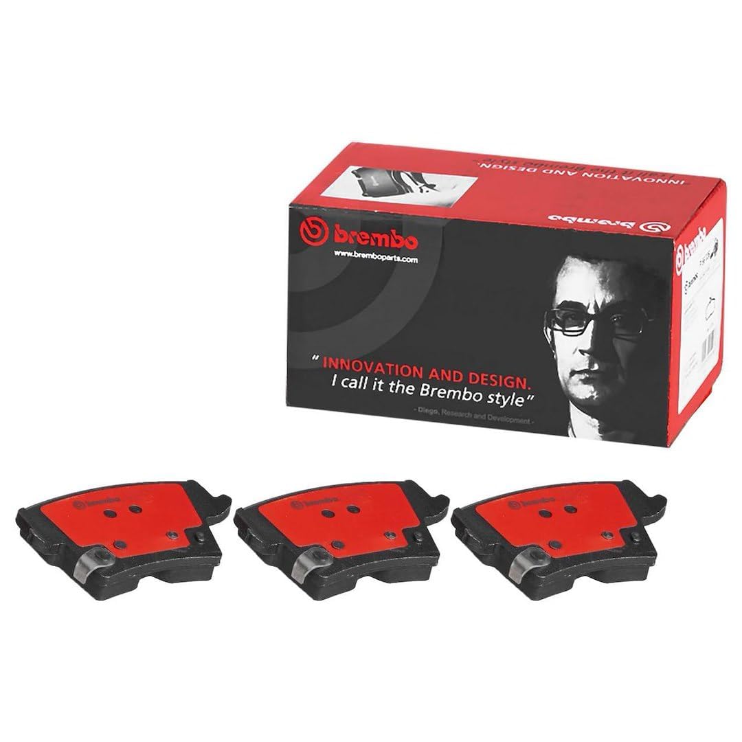 BREMBO P18033N Brembo P18033N Premium Ceramic Rear Disc Brake Pad Set DODGE OE# 68001440AB