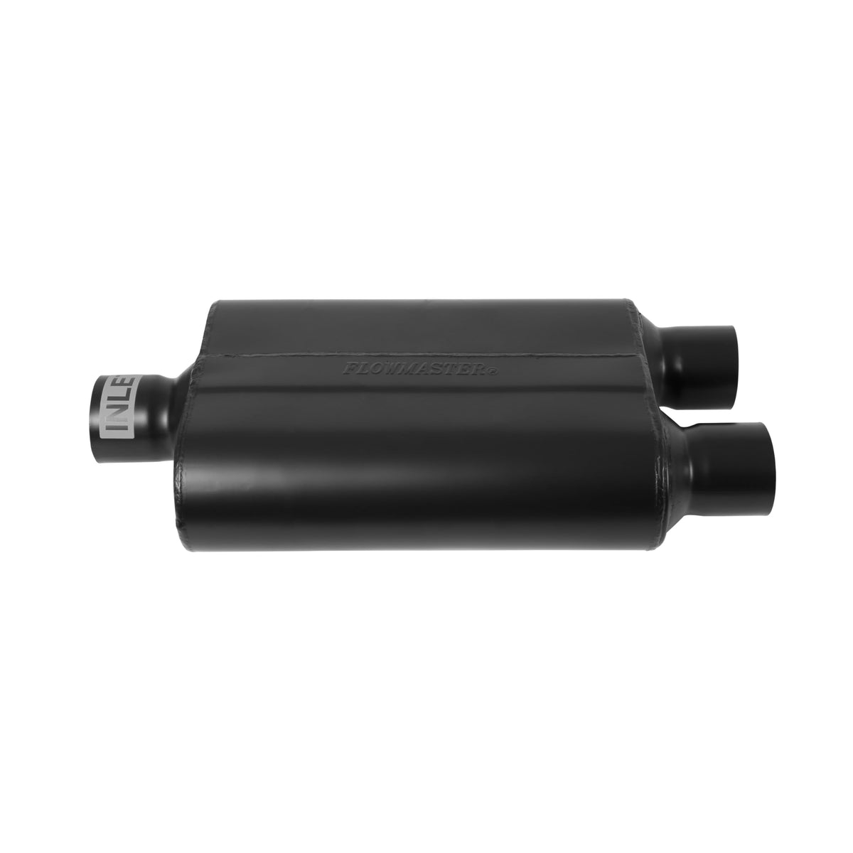 FLOWMASTER 9425400 Flowmaster 9425400 40 Delta Flow Muffler - 2.50 Center In and 2.50 Dual Out - Aggressive Sound