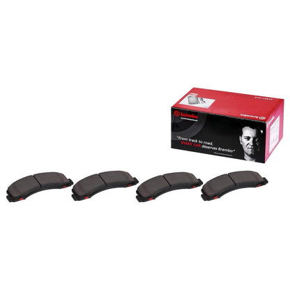 BREMBO P24159N Brembo P24159N Premium Ceramic Front Disc Brake Pad Set FORD/FORD AUSTRALIA/FORD USA/HAIMA (FAW)/MAZDA/MERCURY OE# 4641690