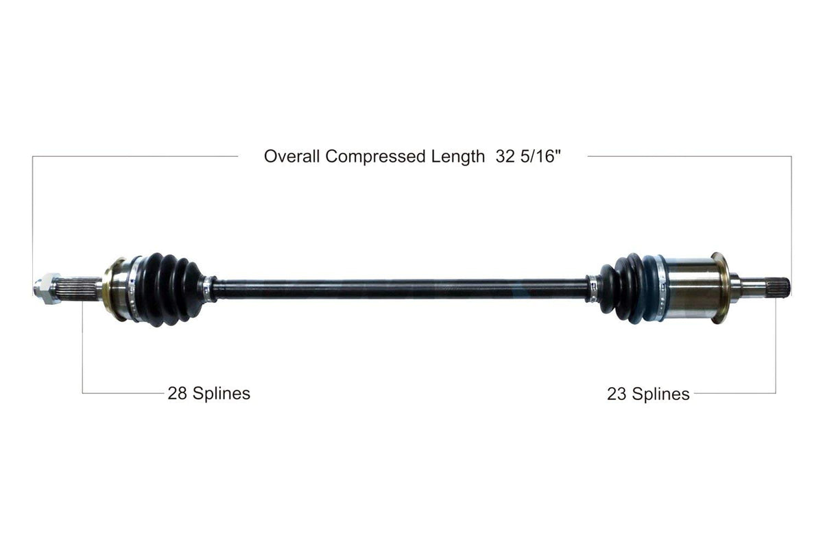 TRAKMOTIVE HO-8511 TrakMotive CV Axle Shaft - HO-8511