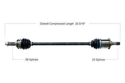TRAKMOTIVE HO-8511 TrakMotive CV Axle Shaft - HO-8511