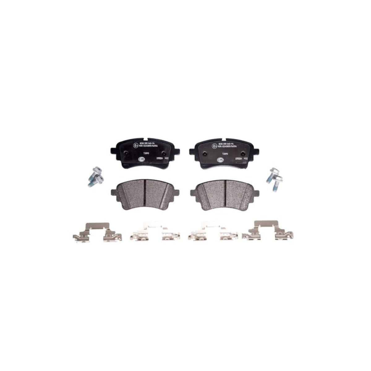 HELLA 355040941 HELLA 8DB 355 040-941 Brake Pads – Prepared for Wear Warning Indicator – T2890 – for Audi/VW