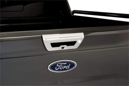PUTCO 401080 Putco 401080 Chrome Tailgate Handle Cover with Push Button Tailgate Assist and Back-up Camera and LED Opening for 2018-2020 Ford F-150