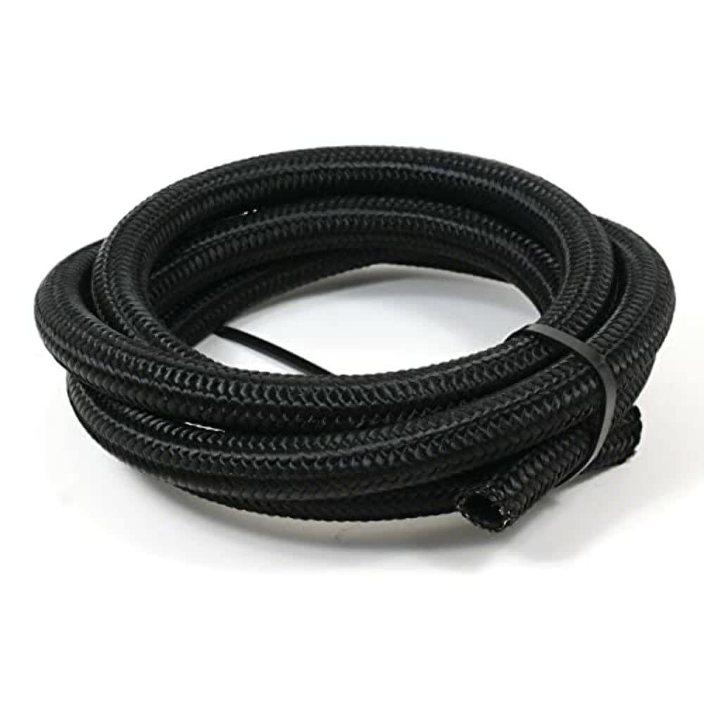SPEEDFX 5351006 Speedfx 5351006 BLK NYLON SS BRD HOSE -10AN X 6'