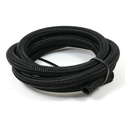 SPEEDFX 5351006 Speedfx 5351006 BLK NYLON SS BRD HOSE -10AN X 6'