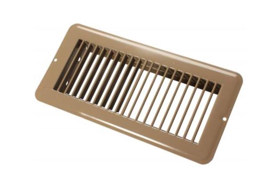 JR PRODUCTS 02-28995 Jr Products 02-28995 4 X 10 FLOOR REG.UNDMPR MET BRN