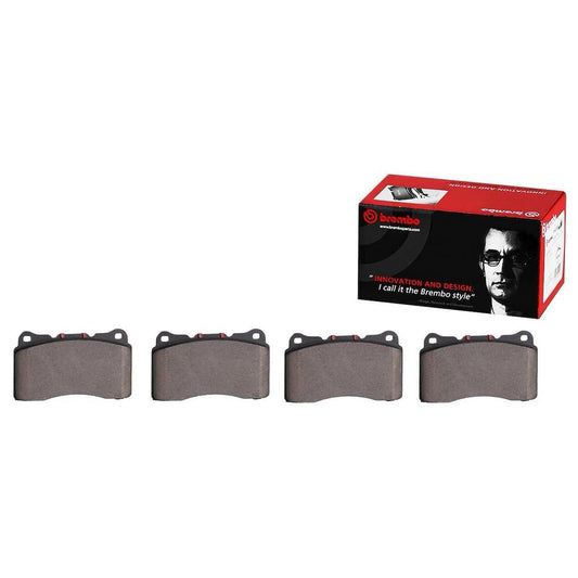 BREMBO P09004N Brembo P09004N Premium Ceramic Front Disc Brake Pad Set CADILLAC/FORD/FORD USA OE# 105506600B