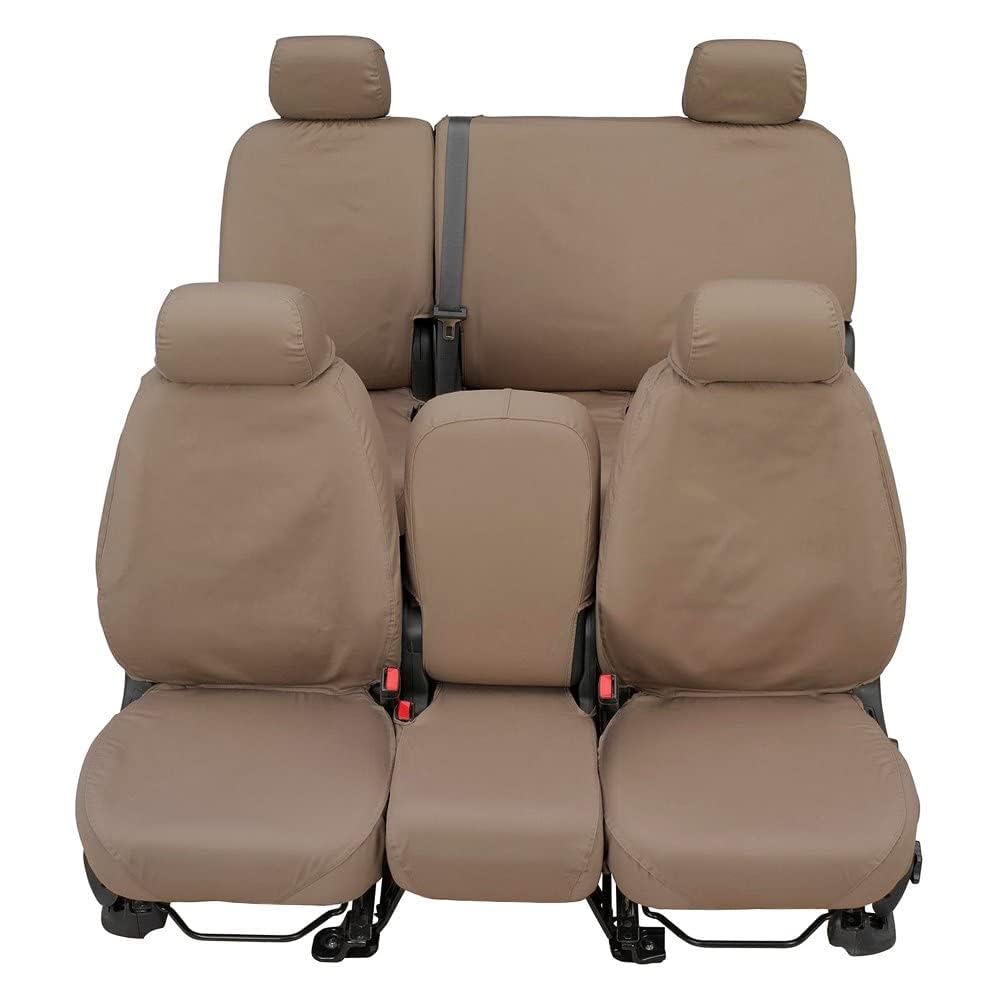 COVERCRAFT SS3460PCSA Covercraft SeatSaver Front Row Polycotton Wet Sand Wet Sand SS3460PCSA