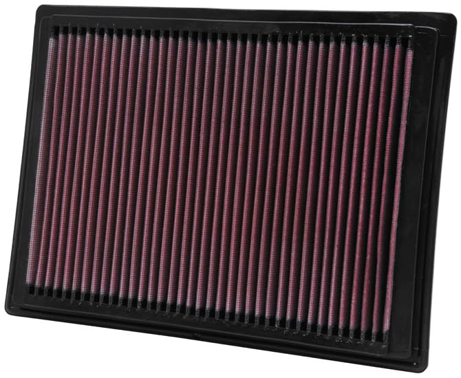 K&N FILTER 33-2287 K&N High-Flow Original Lifetime Engine Air Filter: Washable, 33-2287