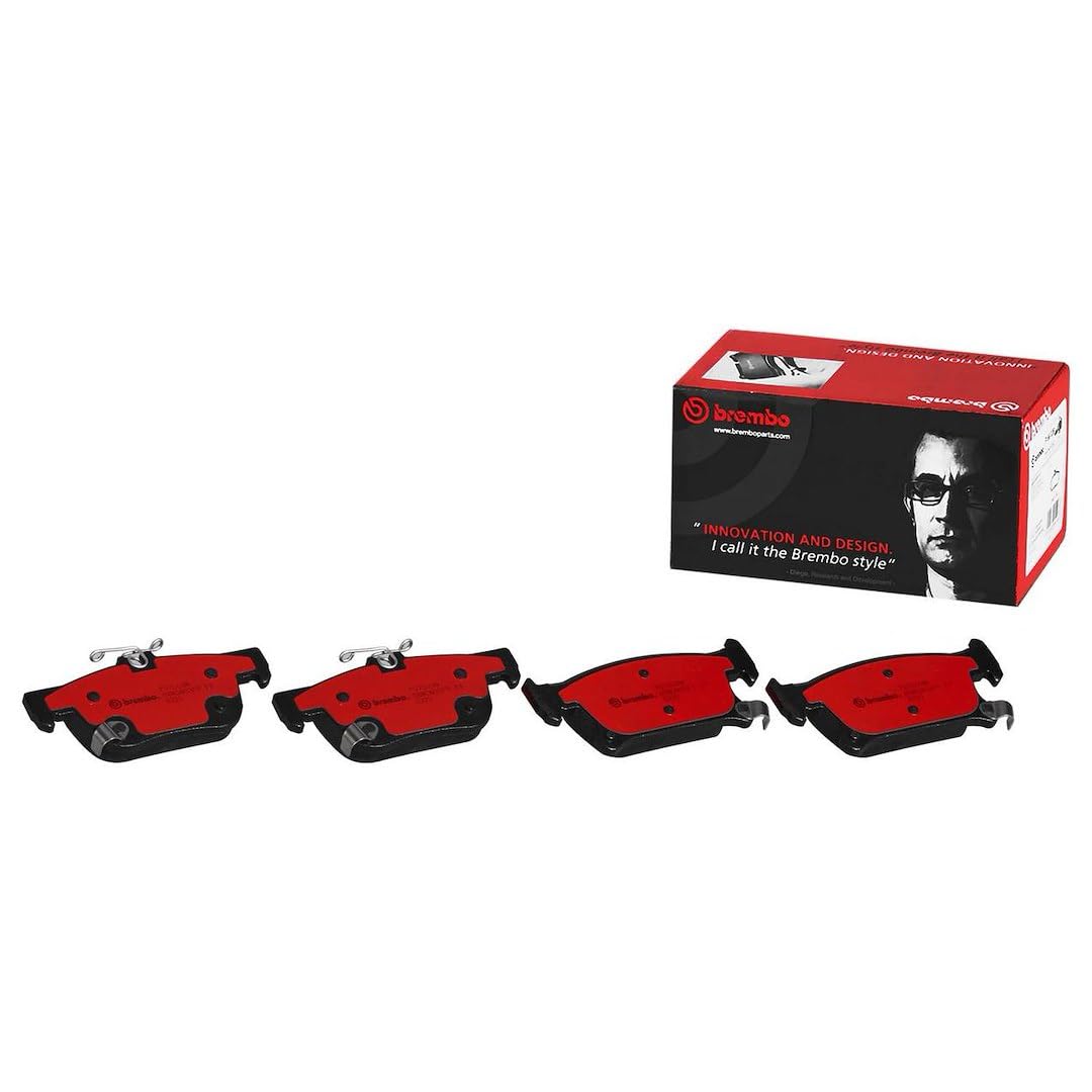 BREMBO P07009N Brembo P07009N Premium Ceramic Rear Disc Brake Pad Set BUICK OE# 23145352