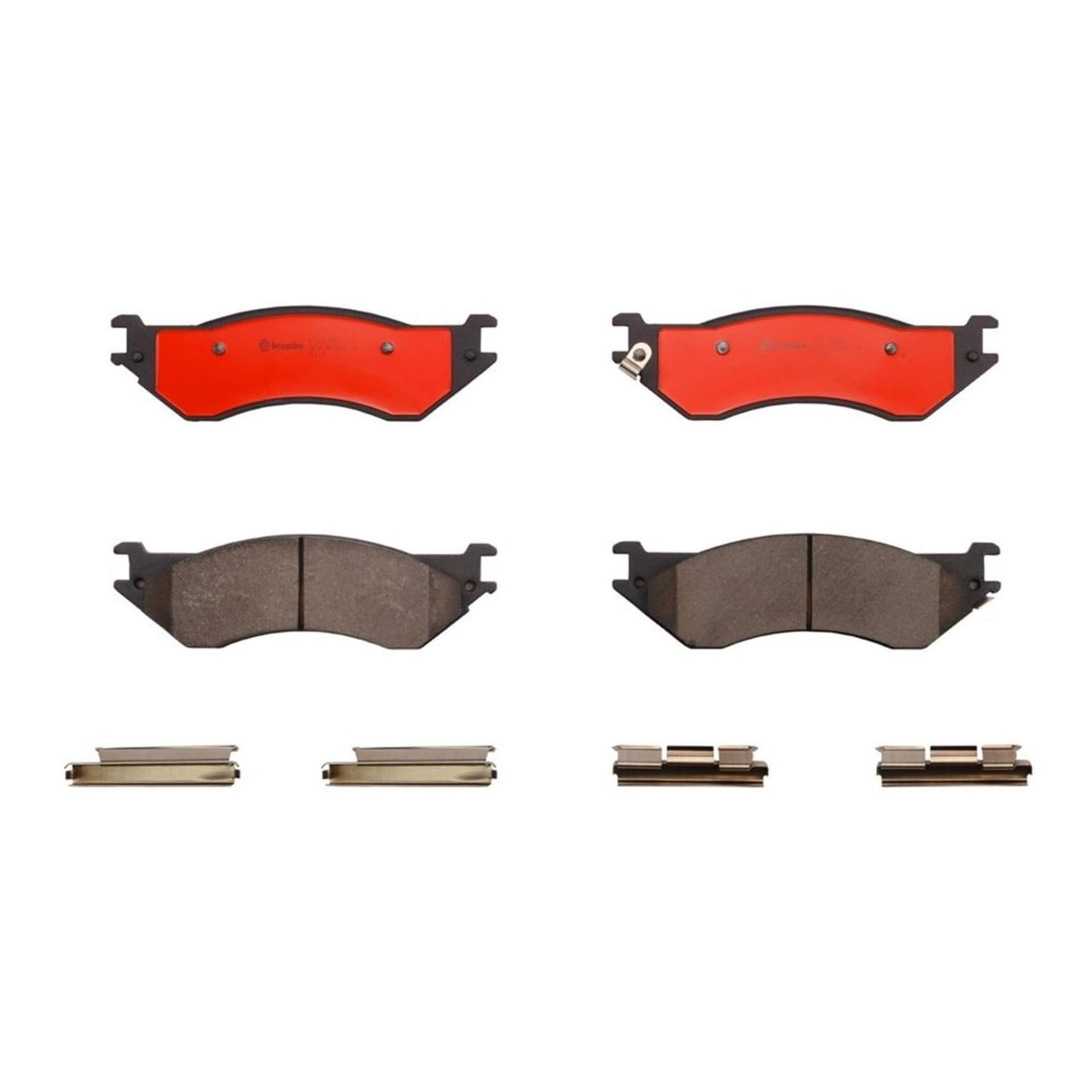 BREMBO P24103N Brembo P24103N Premium Ceramic Front Disc Brake Pad Set FORD USA/LINCOLN OE# F75Z2001AA