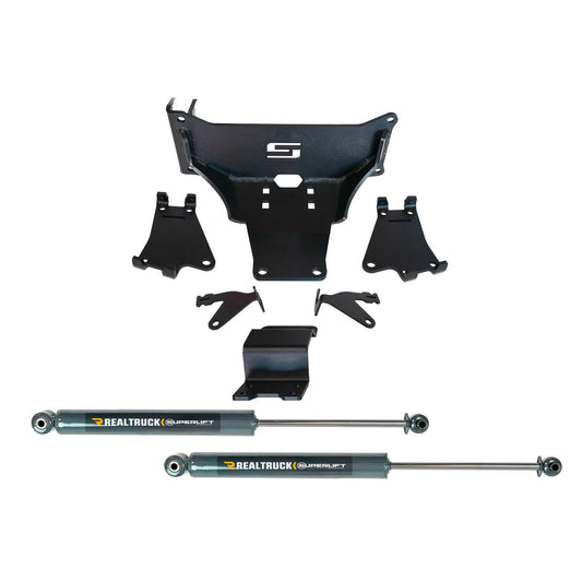 SUPERLIFT 92751 SUPERLIFT SUSPENSION Dual Stabilizer Kit for Ford F-250/F-350 | Shadow Series Cylinders | 92751 | Fits 2023-2024 Ford F-250/F-350 4WD No Lift Height to Any Lift Height