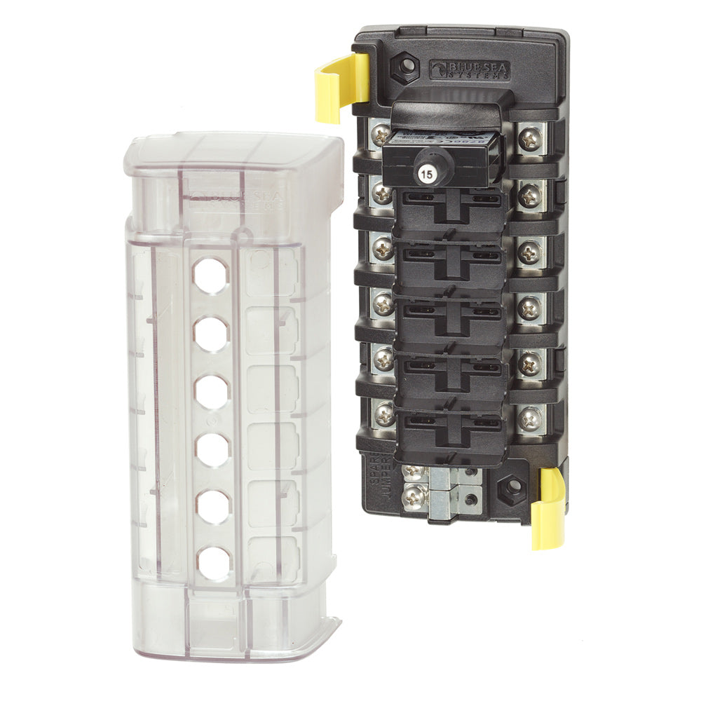 Blue Sea Systems 5050 Blue Sea 5050 ST CLB Circuit Breaker Block - 6 Position