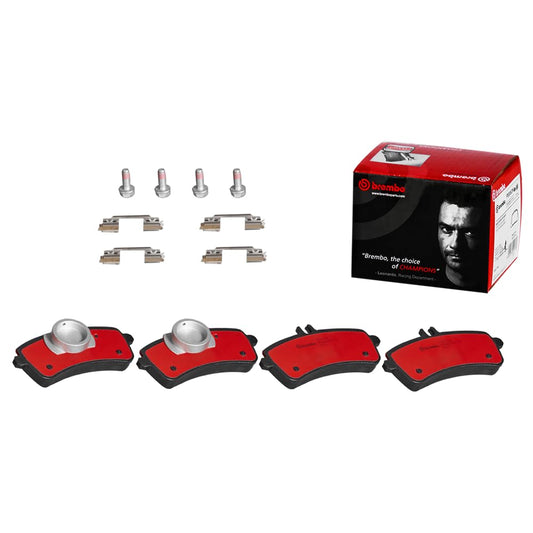 BREMBO P50130N Brembo P50130N Premium Ceramic Rear Disc Brake Pad Set MERCEDES-BENZ OE# A0064206920