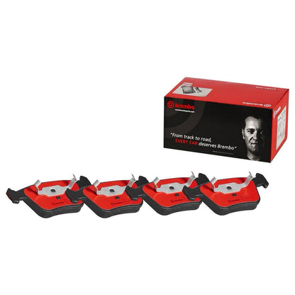 BREMBO P50116N Brembo P50116N Premium Ceramic Rear Disc Brake Pad Set MERCEDES-BENZ OE# A1644202420