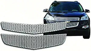 New Chrome Grille Cover Insert Overlay Fits Chevy Traverse LS & LT 2009 - 2012 gi-75