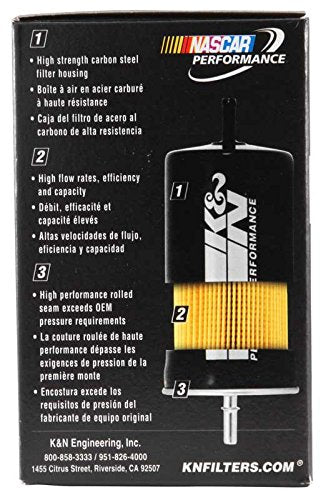 K&N PF-1200 Gasoline Fuel Filter: High Performance Fuel