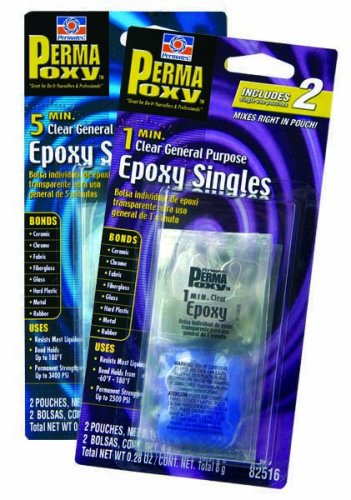 PERMATEX 82516 Permatex 82516 PermaPoxy 1 Minute General Purpose Epoxy - Pack of 12